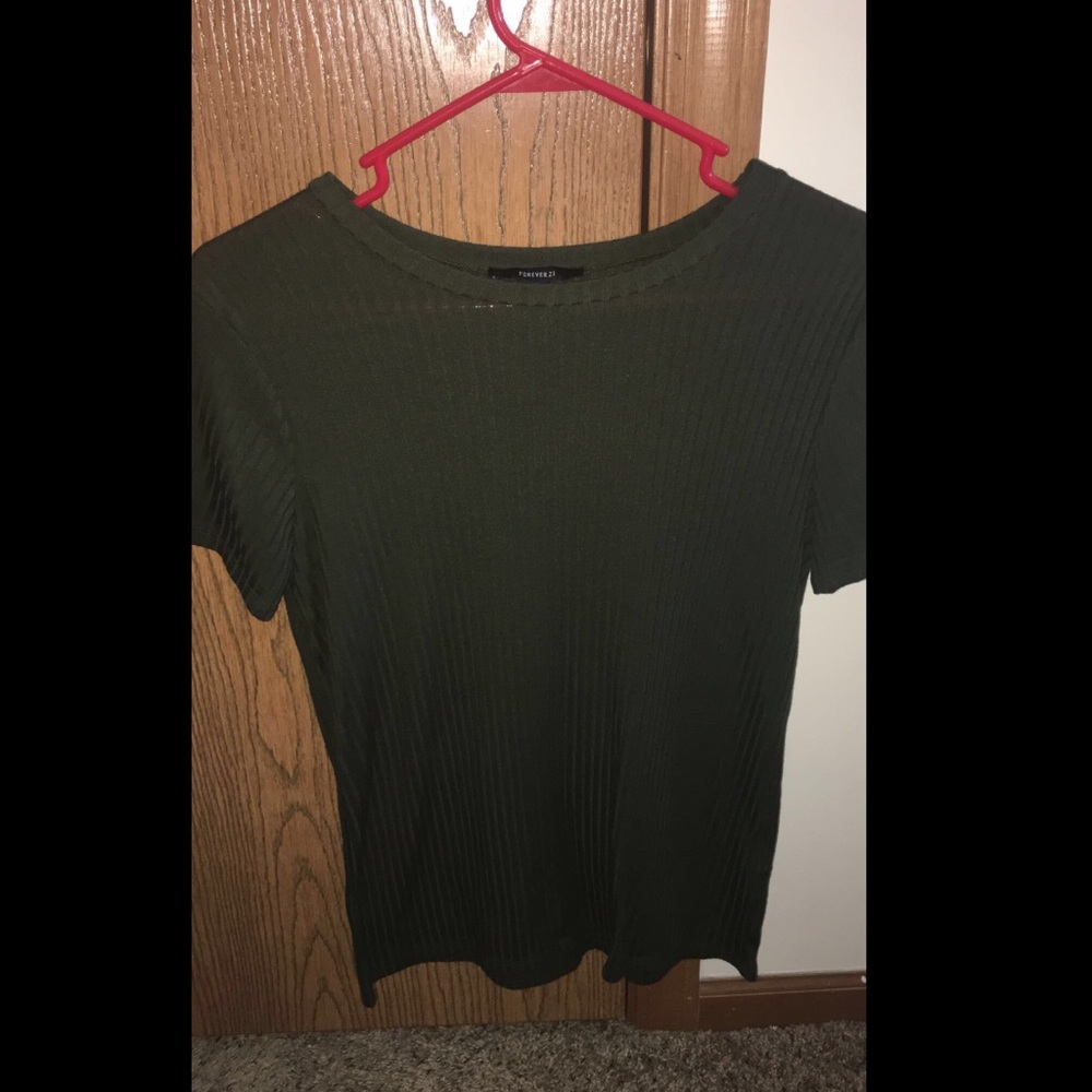 Army green t shirt